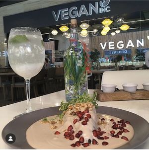 Chile en nogada (menu patrio) at Vegan Inc - Miyana in Mexico City