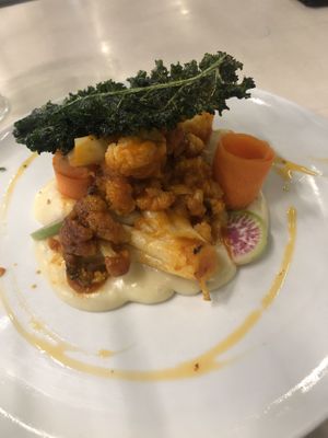 Coliflor al demiglace at Vegan Inc - Miyana in Mexico City