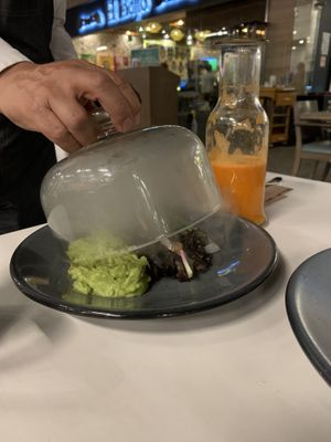 Special effects included  at Vegan Inc - Miyana in Mexico City