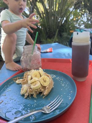   at Waffle Monkey in Tamarindo