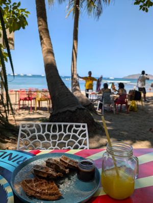  at Waffle Monkey in Tamarindo