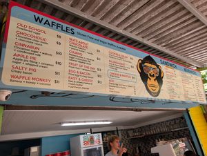  at Waffle Monkey in Tamarindo