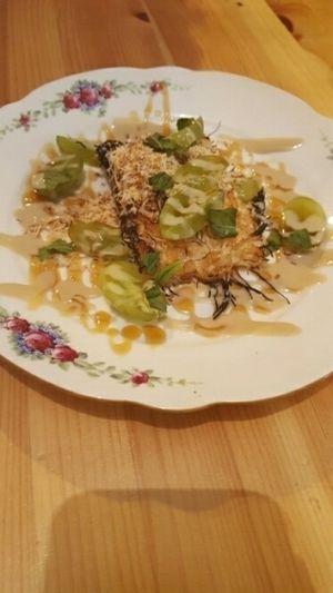 The knafe at Umm Kulthum in Haifa