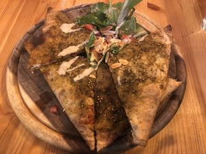 Druze Burekas at Umm Kulthum in Haifa