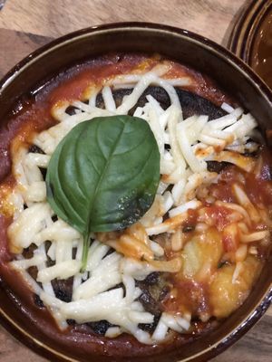 vegan wood fired GF gnocchi 💜 at Armonica  in Nimbin