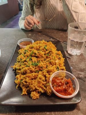 Bangali rice at 6K Foodmarket in Helsinki