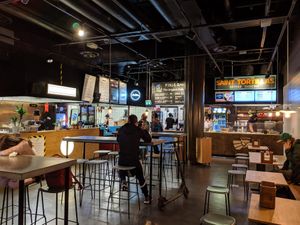 inside at 6K Foodmarket in Helsinki