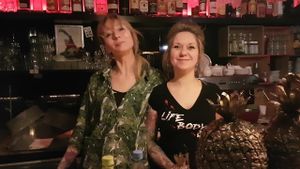 The lovely owners  at Bämeräng in Berlin