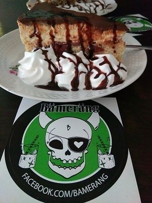 cherry cake at Bämeräng in Berlin