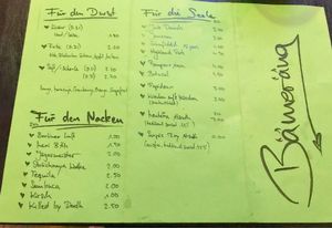 Menu 3 at Bämeräng in Berlin