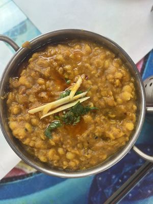 Dhal fry (tarka dhal)  at Red Chilli Indian Restaurant in Corfu