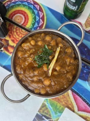 Channa masala   at Red Chilli Indian Restaurant in Corfu