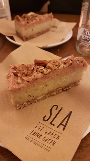 Cheesecake at SLA - Kerkplein in The Hague