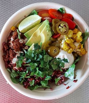 Bowl for takeaway at SLA - Kerkplein in The Hague