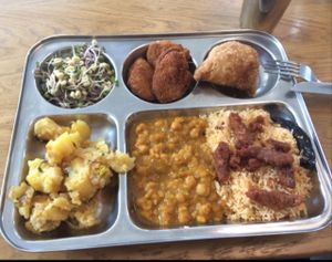 Vegan indian food  at Dhaba Beas - Purkynova in Prague