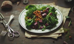 Gluten-free salad at Zdrowo Zmiksowani in Rzeszow