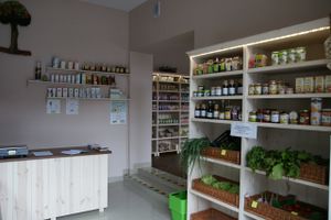 Jabłonka inside. at Jablonka Zdrowa Zywnosc in Rzeszow