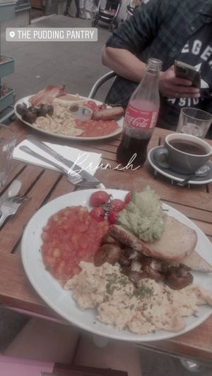 My go to- full veggie pantry at The Pudding Pantry in Nottingham