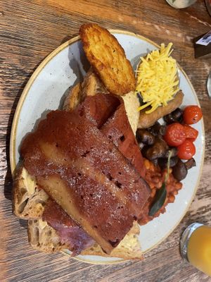 The vegan pantry with cheeze   at The Pudding Pantry in Nottingham