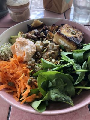Poke bowl  at Vitality Kitchen in Tauranga
