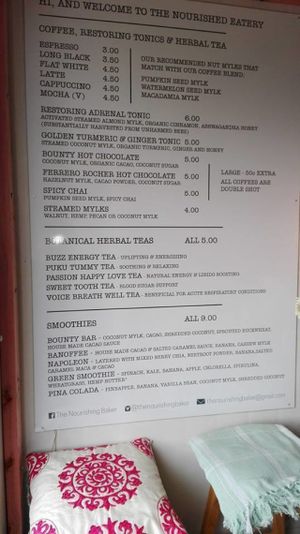 Lots to choose from at Vitality Kitchen in Tauranga