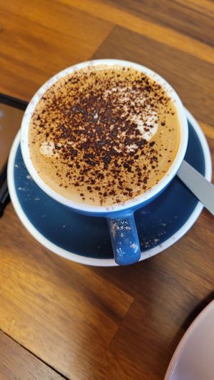 Almond Cappuccino at Vitality Kitchen in Tauranga