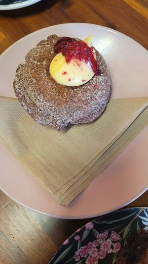 Donut at Vitality Kitchen in Tauranga