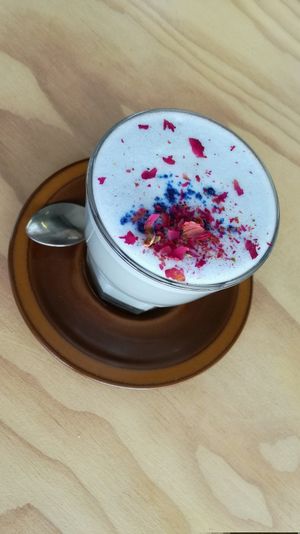 spirulina beauty elixir looking on point at Vitality Kitchen in Tauranga