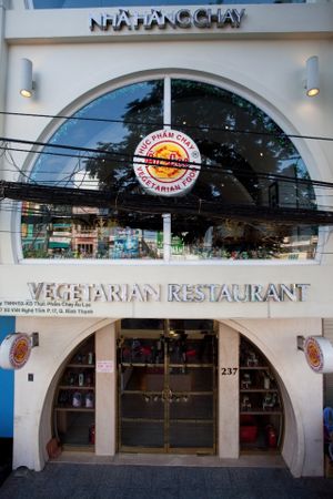 Healthy World Facade at Healthy Farm - XVNT Binh Thanh District in Ho Chi Minh City