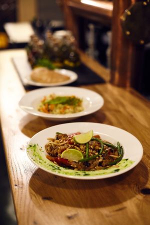 Pad-Thai at Cocina Verde in Krakow