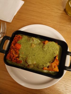 Lasagna  at Cocina Verde in Krakow