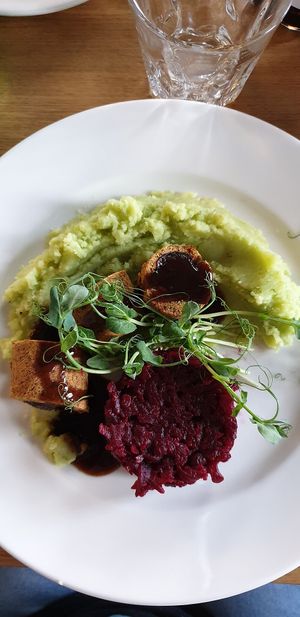 Seitan at Cocina Verde in Krakow