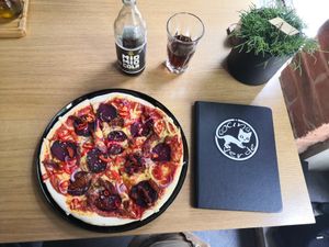 Cocina Verde - pizza at Cocina Verde in Krakow