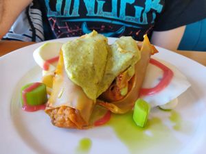 Cannelloni at Cocina Verde in Krakow