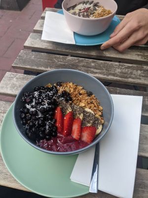 Acai bowl 2 (different toppings) at Juicery in Istanbul