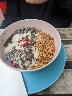 Cacao bowl? The chocolate one at Juicery in Istanbul