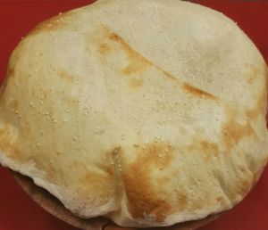 Traditional Lavash bread at Mediterrano Turkish and Mediterranean Cuisine in Hillsborough