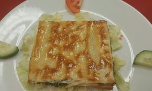 Spanish pie at Mediterrano Turkish and Mediterranean Cuisine in Hillsborough