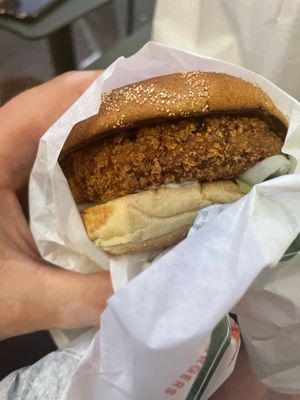 Buffalo burger   at MAX - Gronland in Oslo