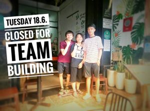 Lovely team  at Royal Sai Gon  in Ho Chi Minh City