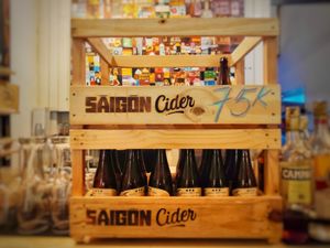 Saigon cider currently at 75k  at Royal Sai Gon  in Ho Chi Minh City