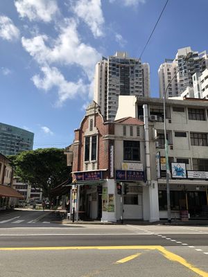 Along Serangoon Road  at Shang De Vegetarian in Central Singapore