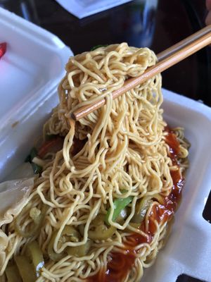 Noodlesss  at Shang De Vegetarian in Central Singapore