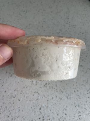 Cashew cheese  at Naturlandia in Lima