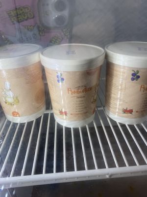 Vegan soy yogurt   at Naturlandia in Lima