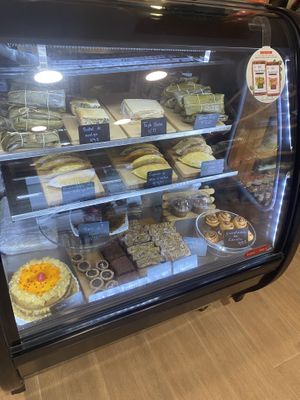 Pastries they offer (they said all is vegan)  at Naturlandia in Lima