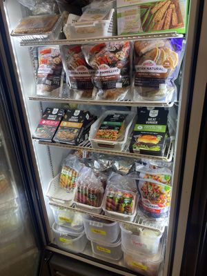 Vegan alternatives to buy  at Naturlandia in Lima