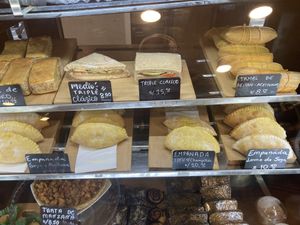  Empanadas, etc.  at Naturlandia in Lima