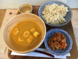 Lunch set at Miso Pota in Kyoto