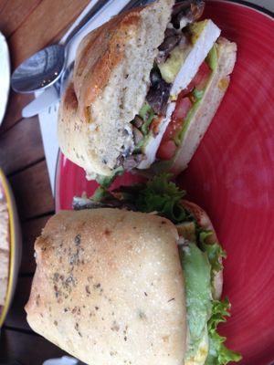 Sandwich at RAW in Bogota